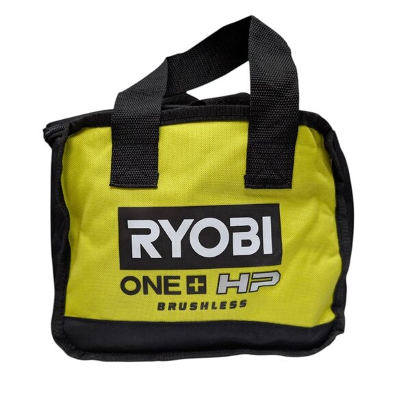 Ryobi Drill Bag Tool Bag Green Black Canvas 9.5 x 6 x 8 - Picture 1 of 11